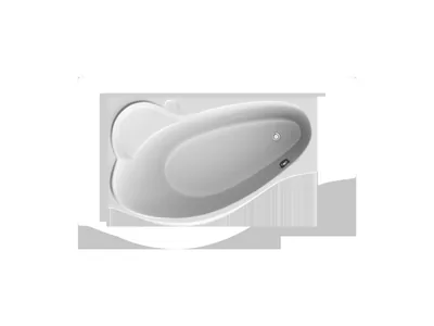 Ванна акриловая асимметричная 1Marka GRACIA 160x95 L
